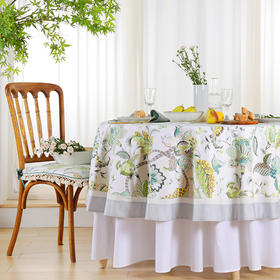阳春小镇花园系列北欧花卉圆桌布
