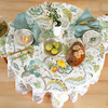 阳春小镇花园系列北欧花卉圆桌布 商品缩略图1