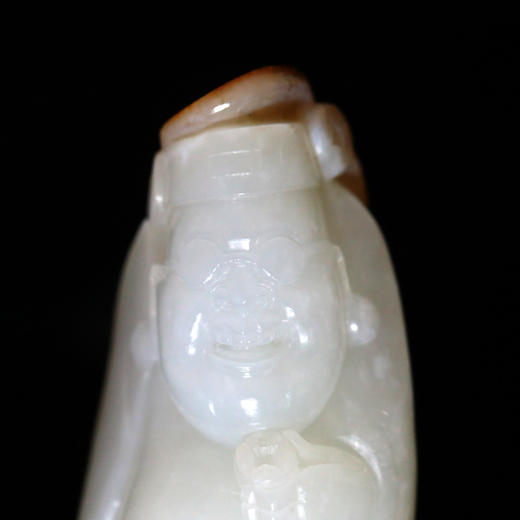 和田玉（羊脂玉）籽料挂件-- 积福生财 39.8g 商品图2