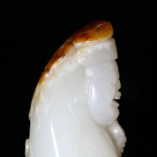 和田玉（羊脂玉）籽料挂件-- 积福生财 39.8g 商品图4