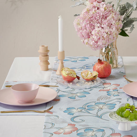 阳春小镇典雅流苏桌旗 商品图3