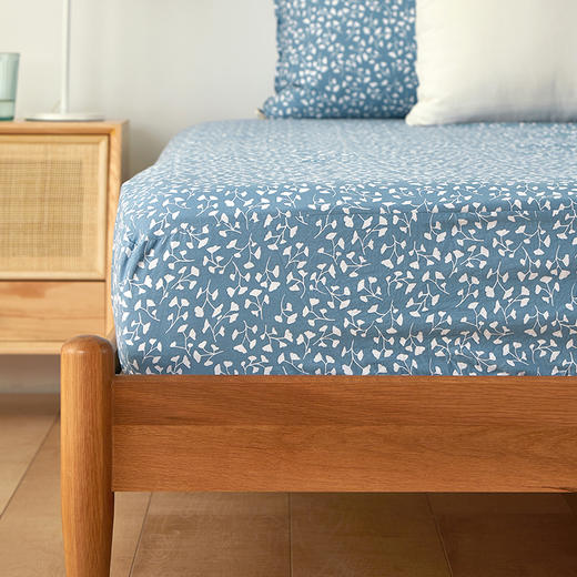 阳春小镇纯棉小花床笠床单 商品图7