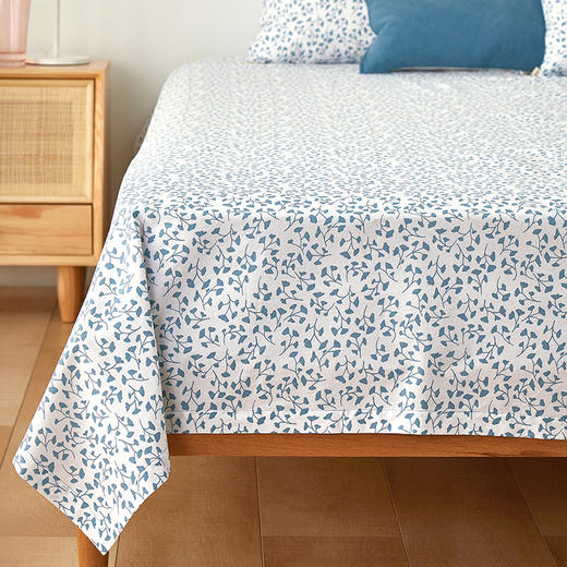 阳春小镇纯棉小花床笠床单 商品图5