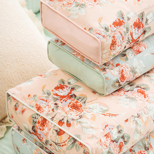 阳春小镇法式玫瑰长方枕 商品图3