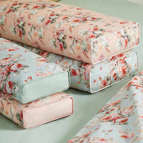 阳春小镇法式玫瑰长方枕