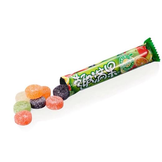 雀巢趣满果软糖花心杂果热带情迷糖果水果味水果糖27g