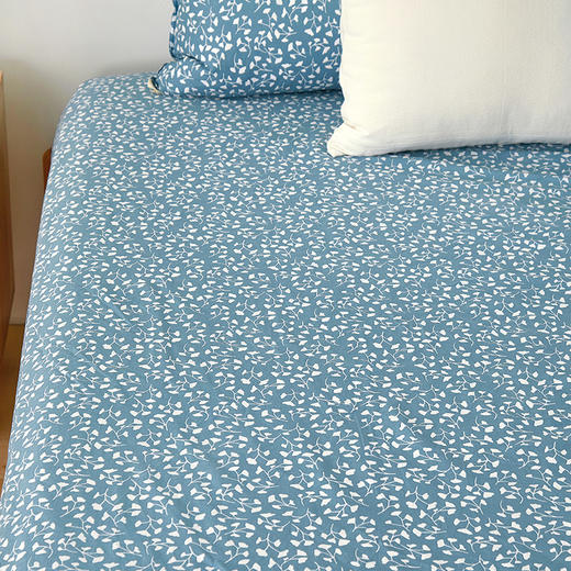 阳春小镇纯棉小花床笠床单 商品图8