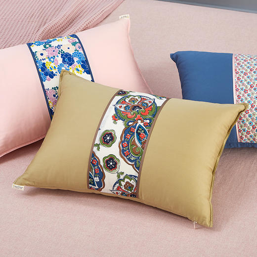阳春小镇花絮系列拼接腰枕 商品图5