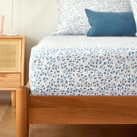 阳春小镇纯棉小花床笠床单 商品图10