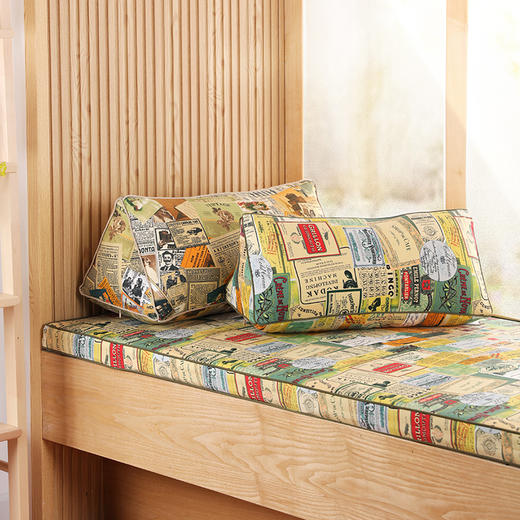 阳春小镇美式复古定制飘窗垫 商品图1