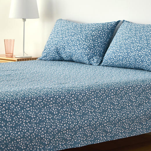 阳春小镇纯棉小花床笠床单 商品图2