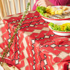 阳春小镇新年格子纹喜庆桌布 商品缩略图4