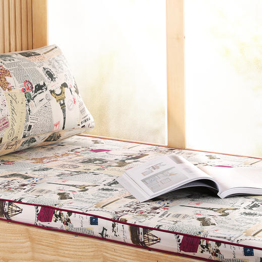 阳春小镇美式复古定制飘窗垫 商品图3