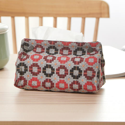 阳春小镇毛呢纸巾盒 商品图4