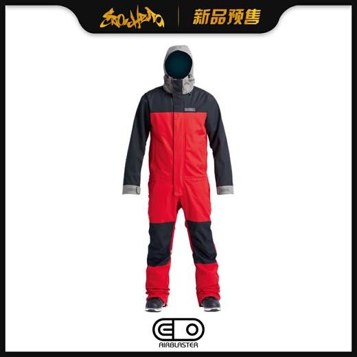AIRBLASTER 1920 MNS Stretch Freedom Suit-Dark Red Pewter XL 商品图0