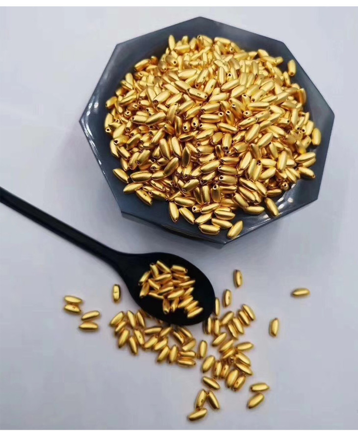 kasko鼠年有米手链2020红绳转运红绳新年鼠开运红3d硬金黄金米粒