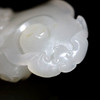 和田玉（白玉）籽料挂件-- 灵芝如意 25.1g 商品缩略图3
