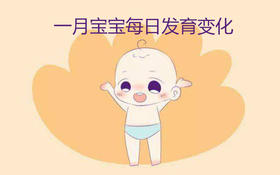 一月宝宝每日生长发育变化