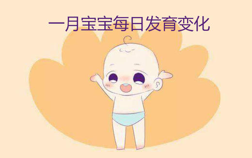 一月宝宝每日生长发育变化 商品图0