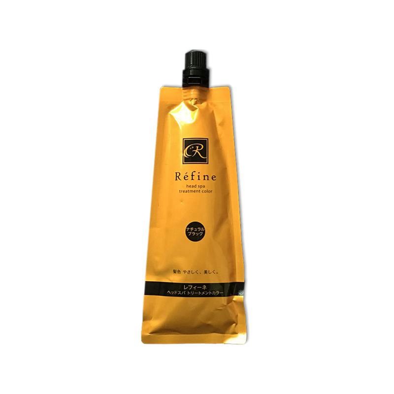 REFINE 莉芬奈天然植物白发染发护发乳 80G 袋装 栗棕色 自然黑色 玫瑰棕色 深棕色 染料纯植物提取,孕妇可用。兼有发膜功效。可多次使用,还有多种植物护发精华
