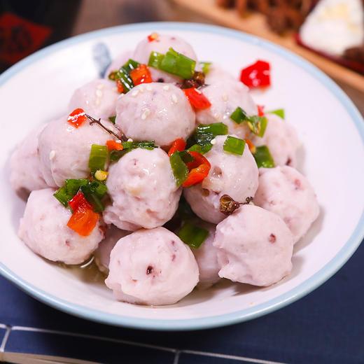 【农场发货】味先—鱿鱼海鲜丸500g/袋（有味精，介意者慎拍） 商品图3