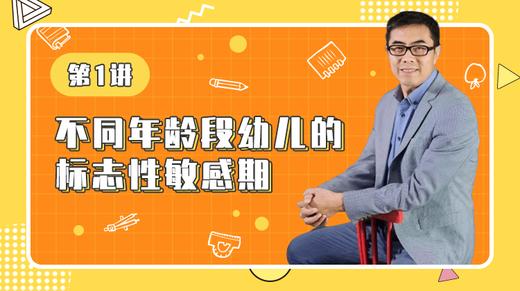 第1讲：不同时期幼儿的标志性敏感期 商品图0