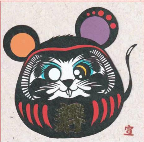 【儿童课程】日本毛毡：新年达摩鼠 商品图0