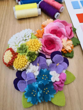 【成人课程】日本毛毡：胸花