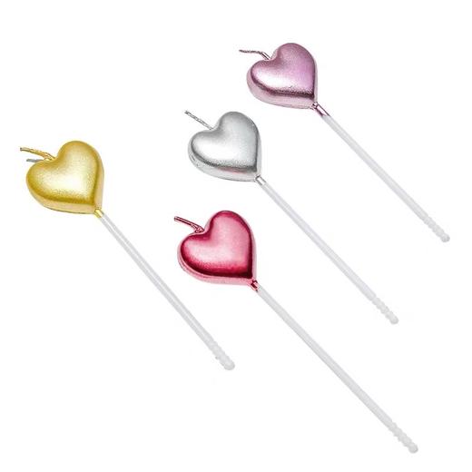 【不单独出售】生日爱心蜡烛 商品图0