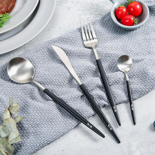 张小泉西餐餐具刀叉不锈钢家用吃牛排刀叉套装西餐具刀叉勺