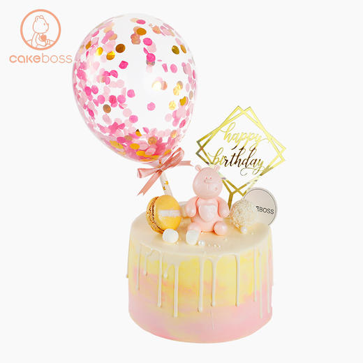 【积分兑换】生日蛋糕气球插件/随蛋糕配送单拍无效 商品图3