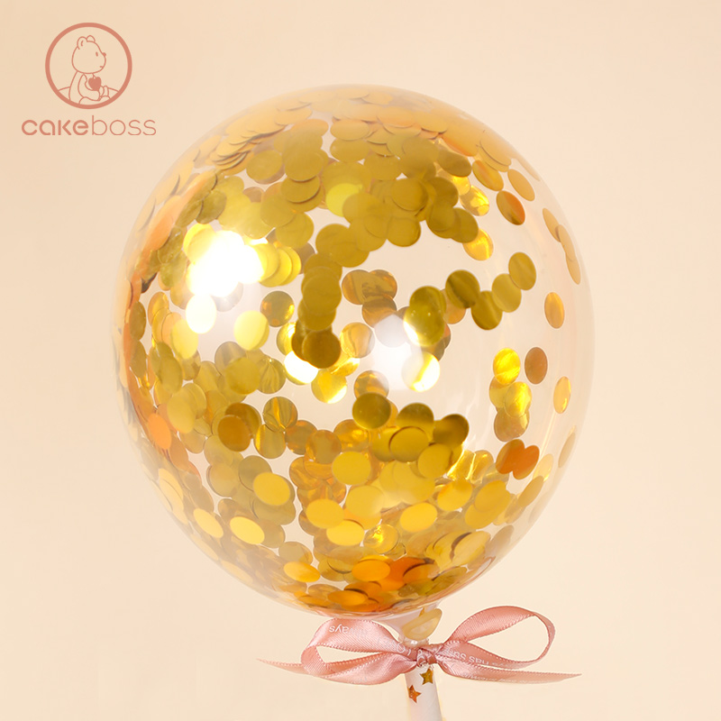 【积分兑换】生日蛋糕气球插件/随蛋糕配送单拍无效