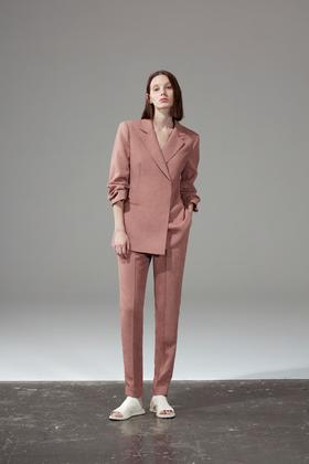 腰部褶皱哈伦裤