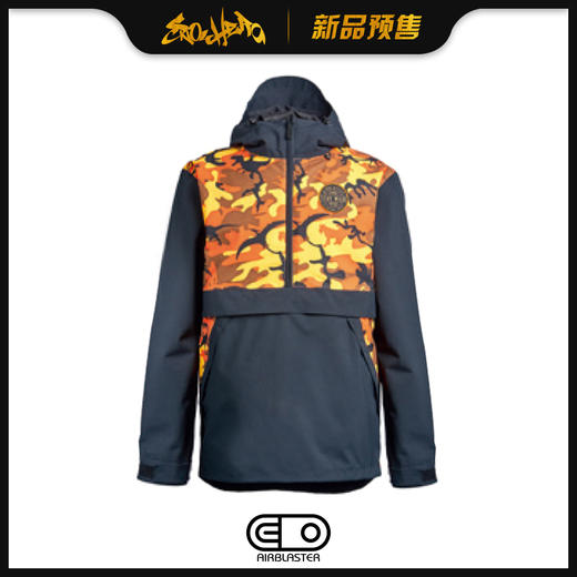 AIRBLASTER 1920 MNS Trenchover-Savage Dinoflage XL 商品图0