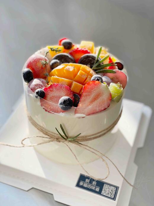 小5寸，福利水果蛋糕，水果随机搭配，商城福利 商品图0