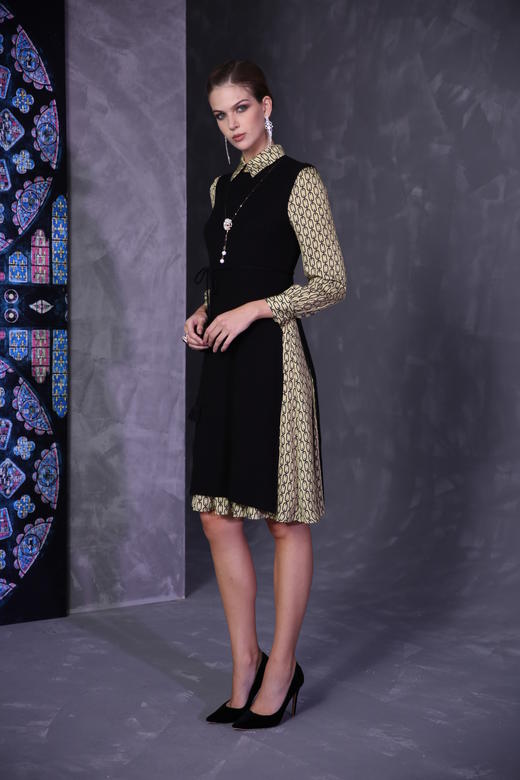 【伯妮斯茵】3S6245--连衣裙--黄金屋顶的爱情--《因汉而生--哥特》 商品图4