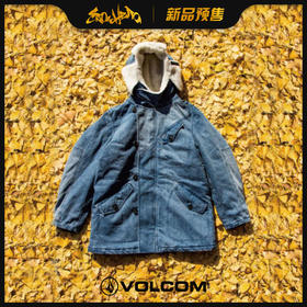 2021 VOLCOM JP BICLR DEN HOOD JKT DEN L