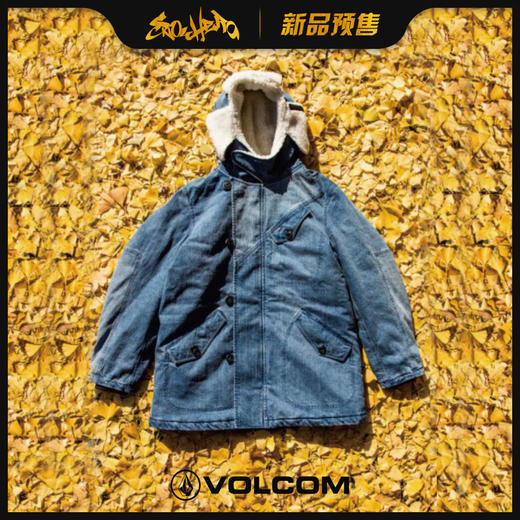 2021 VOLCOM JP BICLR DEN HOOD JKT DEN L 商品图0