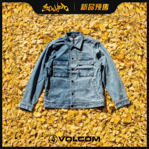 2021 VOLCOM JP BICOLOR DENIM JKT DEN M 商品图0