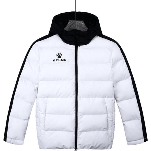 kelme卡尔美儿童运动棉服男女足球冬训连帽棉衣短款防风外套 商品图4