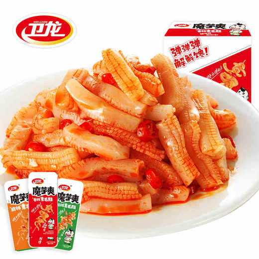 18g卫龙魔芋爽麻辣素毛肚 商品图0