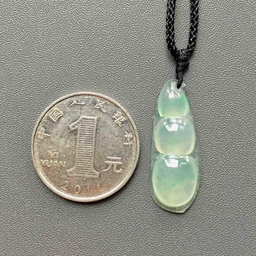 冰种飘阳绿翡翠福豆 商品图2