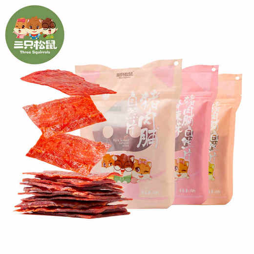 三只松鼠猪肉脯100g 商品图0