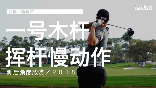 亚当-斯科特｜2018一号木挥杆慢动作／侧后角度欣赏 商品图0