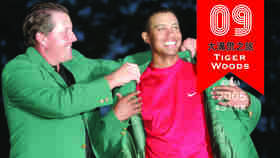 老虎伍兹赢得2005美国大师赛第四轮精选回放