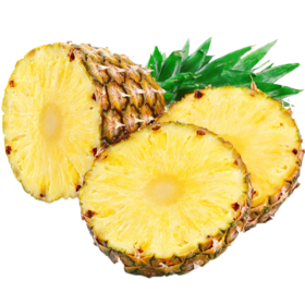 河口菠萝1个（约700g） 脆爽多汁 自然成熟 酸甜可口