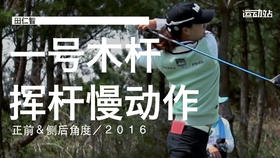 田仁智｜2016一号木挥杆慢动作／正前＆侧后角度