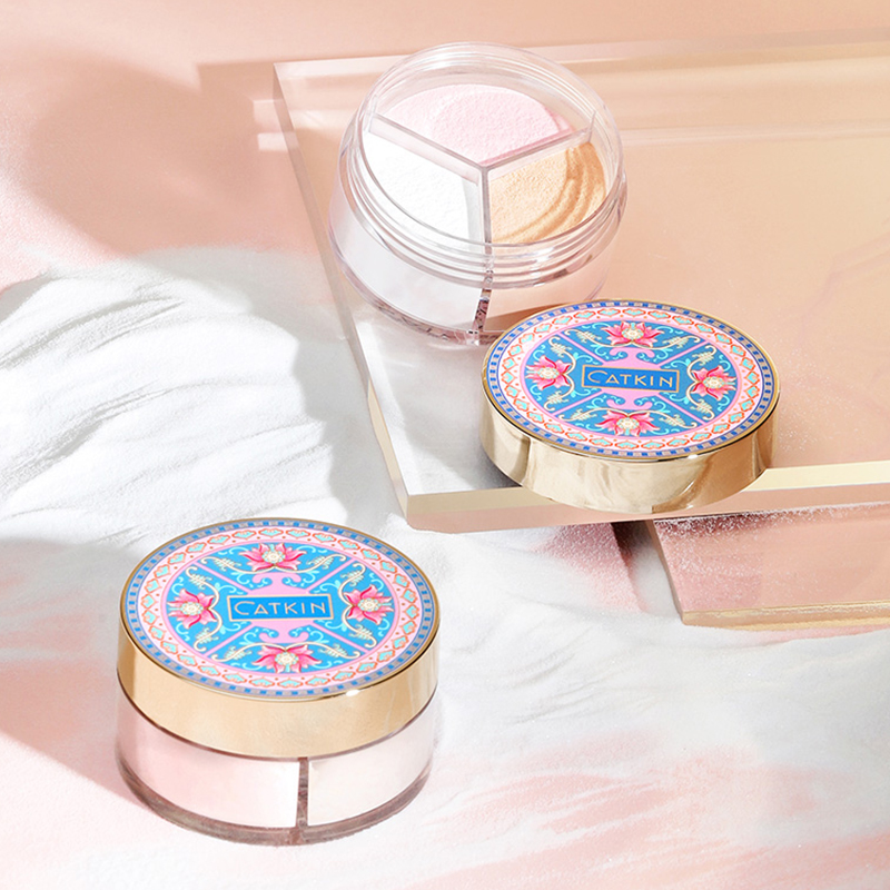 卡婷三色芙蓉蜜粉