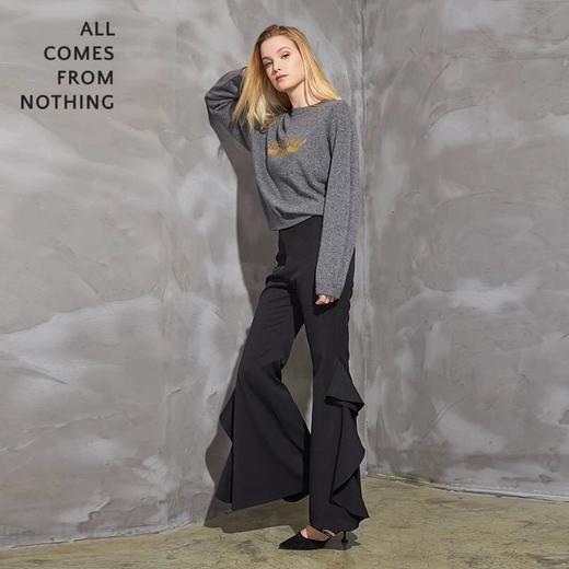 圆领印花套头衫 商品图2