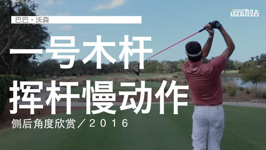 巴巴-沃森｜一号木挥杆慢动作／侧后角度欣赏／２０１６ 商品图0